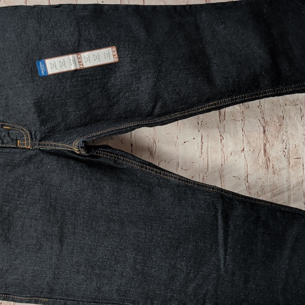 Arizona Flex Men's Skinny Jeans 32 X 30 New Nwt - Picture 3 of 8